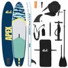vidaXL SUP Board mit Sitz 2-in-1 APEX 305 x 76 x 15 cm Blau f&uuml;r