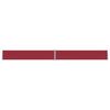 vidaXL Ausziehbare Seitenmarkise 140x1200 cm Rot
