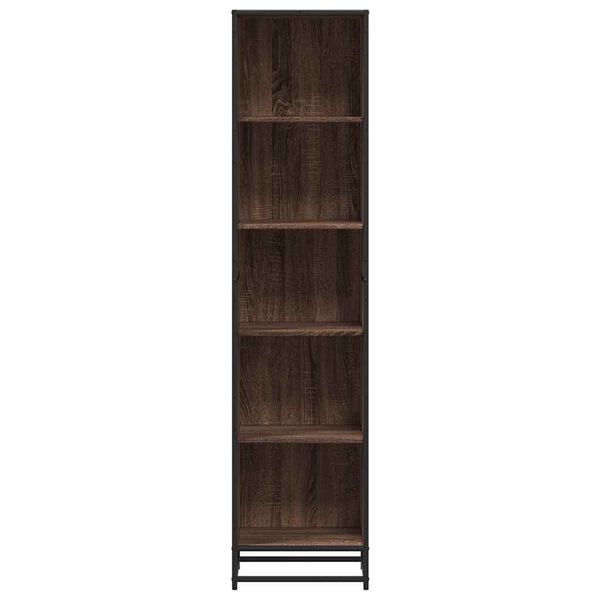 vidaXL B&uuml;cherregal Braun Eichen-Optik 40x35x170,5 cm Holzwerkstoff