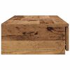 vidaXL Bettschubladen Altholz 90 x 36,5 x 16,5 cm Holzwerkstoff