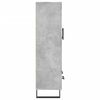 vidaXL Highboard Betongrau 69,5x31x115 cm Holzwerkstoff
