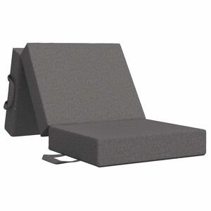 vidaXL Klappsofa Bett 90 x 63 x 45 cm Hellgrau
