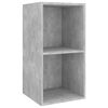 vidaXL 4-tlg. TV-Schrank-Set Betongrau Holzwerkstoff