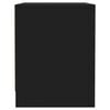 vidaXL Nachttische 2 Stk. Schwarz 45x34x44,5 cm Holzwerkstoff