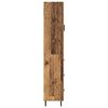 vidaXL Highboard Altholz 34,5 x 34 x 180 cm Holzwerkstoff