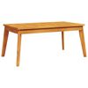 vidaXL Garten-Esstisch 100x55x45 cm Massivholz Akazie