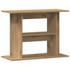 vidaXL Aquariumst&auml;nder Artisan Oak 80x35x60 cm Holzwerkstoff