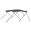 vidaXL 3-Bow Bimini Top Anthrazit 183x160x137 cm