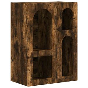 vidaXL Sideboard Ger&auml;ucherte Eiche 59 x 35 x 80,5 cm Holzwerkstoff