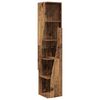 vidaXL Eckschrank Altholz 27,5x27x140cm Holzwerkstoff