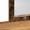 vidaXL Schminktisch mit Regal Altholz 100 x 41 x 140 cm Holzwerkstoff