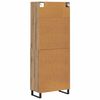 vidaXL Highboard Artisan-Eiche 69,5 x 34 x 180 cm Holzwerkstoff