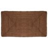 vidaXL Bereichsteppich Grau 60 x 110 cm Jute