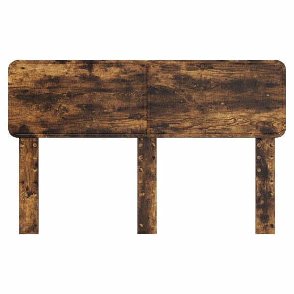 vidaXL Kopfteil Ger&auml;ucherte Eiche 140 cm Holzwerkstoff