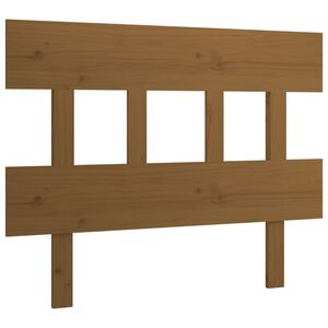 vidaXL Kopfteil Honigbraun 103,5x3x81 cm Massivholz Kiefer