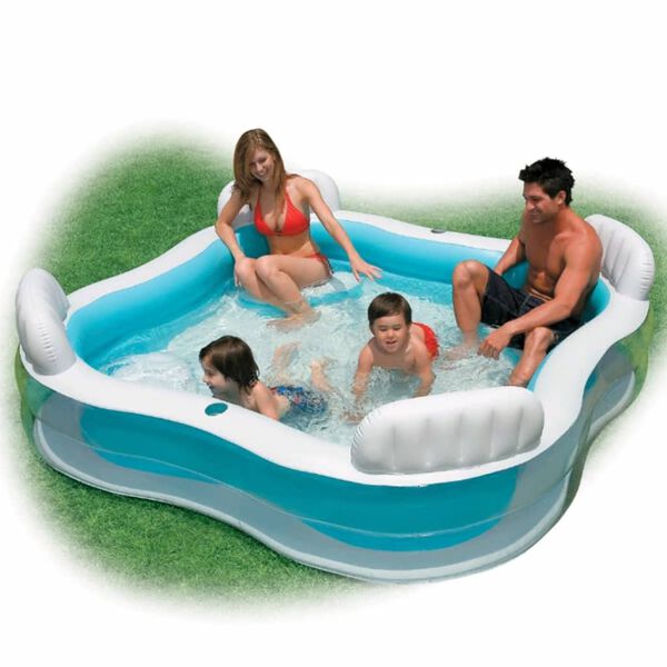 Intex Swim Center Familien-Planschbecken Aufblasbar 56475NP