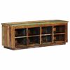 vidaXL Schuhschrank 110 x 35 x 40 cm Massives upgecyceltes Holz Braun