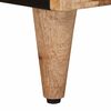 vidaXL Sideboard mit Speicher Natur 80 x 33,5 x 75 cm Massivholz Mango