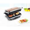 Bestron Panini Grill ASW113CO 1000 W Schwarz und Kupfern