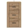 vidaXL Sideboard Artisan-Eiche 40 x 33 x 70 cm Holzwerkstoff