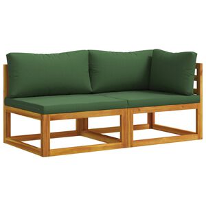 vidaXL 2 stk. Modulares Sofa-Set mit Kissen