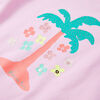Kinder-T-Shirt Lila 128