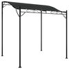vidaXL Markise Anthrazit 2x2,3 m 180 g/m&sup2; Stoff und Stahl