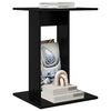 vidaXL Beistelltisch Schwarz Eichen-Optik 45 x 40 x 62,5 cm