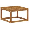 vidaXL Outdoor-Sofagarnitur 7 pcs Natur Massivholz Akazie
