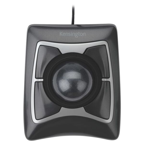 Kensington Kabelgebundener Trackball Expert Mouse Schwarz und Grau