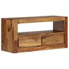 vidaXL TV-Schrank Massivholz Akazie 80x30x40 cm