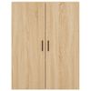 vidaXL Highboard Sonoma-Eiche 69,5x34x180 cm Holzwerkstoff