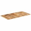 vidaXL Tischplatte Massivholz Mango 25-27 mm 120x60 cm