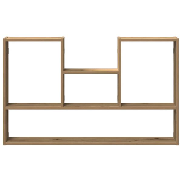 vidaXL Wandregal Artisan-Eiche 99x15x60 cm Holzwerkstoff