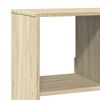 vidaXL Raumteiler Sonoma-Eiche 100x33x125,5 cm Holzwerkstoff