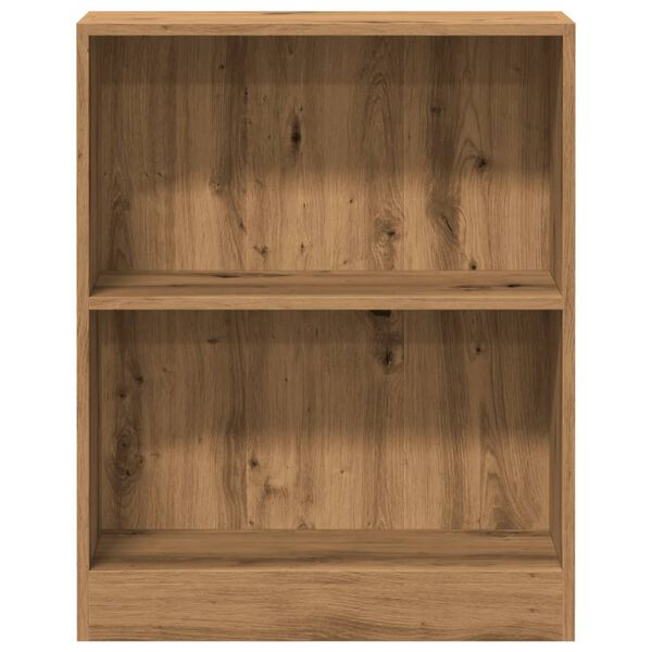 vidaXL B&uuml;cherregal Artisan-Eiche 60x24x76 cm Holzwerkstoff