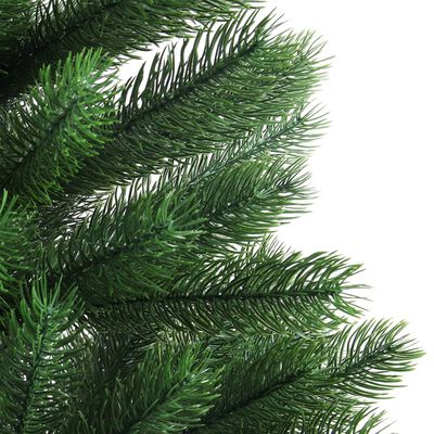 vidaXL Künstlicher Weihnachtsbaum Naturgetreue Nadeln 90 cm Grün