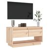 vidaXL TV-Schrank 74x34x40 cm Massivholz Kiefer