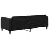 vidaXL Tagesbett Schwarz 90x190 cm Stoff