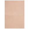 vidaXL Teppich HUARTE Kurzflor Weich und Waschbar Blassrosa 160x230 cm
