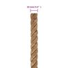 vidaXL Seil 100% Jute 10 mm 100 m