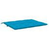 vidaXL Gartenbank-Auflage Hellblau 120x(50+50)x7 cm Oxford-Gewebe