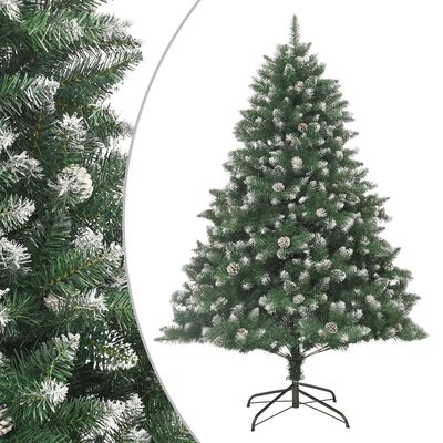 vidaXL Künstlicher Weihnachtsbaum mit Ständer 210 cm PVC