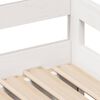 vidaXL Tagesbett Ausziehbar mit Schubladen ohne Matratze Weiß 90x190cm