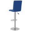 vidaXL Barhocker Blau Stoff