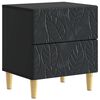vidaXL Nachttisch Schwarz 43 x 34,5 x 48 cm Holzwerkstoff