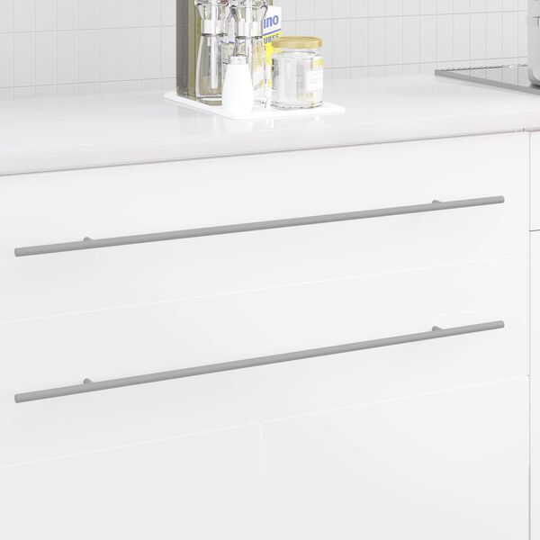 vidaXL Schrankgriff 12 pcs Silber 800 mm Edelstahl