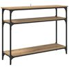 vidaXL Konsolentisch Artisan-Eiche 100 x 29 x 75 cm Holzwerkstoff