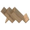 vidaXL Magazinregal Artisan-Eiche 65 x 53 x 28,5 cm Holzwerkstoff