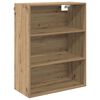vidaXL Highboard Artisan-Eiche 69,5 x 34 x 180 cm Holzwerkstoff